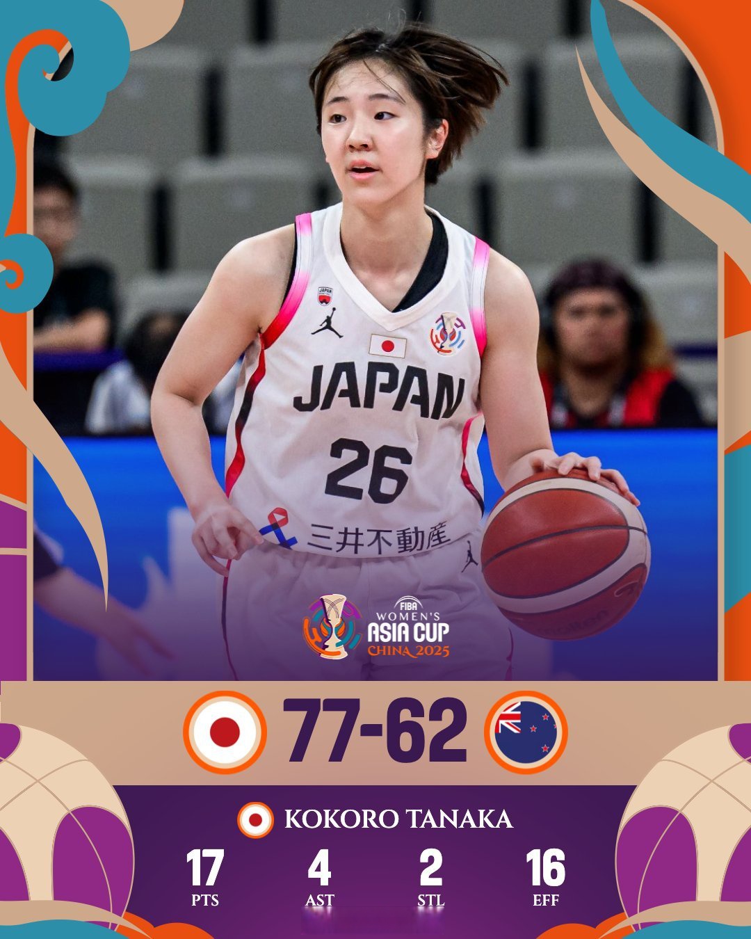 关于日本女篮亚洲杯半决赛三分球命中率高达47.1%全场出手34次的信息 第1张 关于日本女篮亚洲杯半决赛三分球命中率高达47.1%全场出手34次的信息 第1张