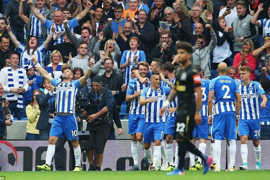 包含英超热刺1-4布赖顿欣谢尔伍德双响索兰克点射的词条