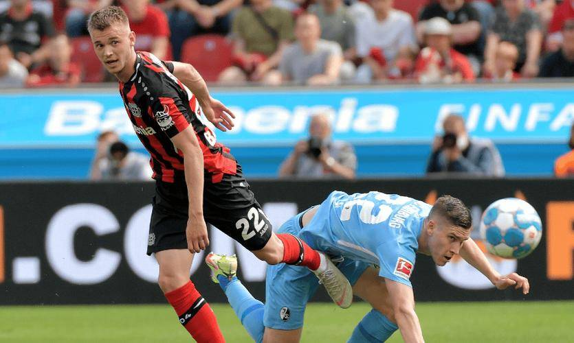 关于德甲勒沃库森2-0弗赖堡波库破门塔普索巴头球建功的信息  第1张