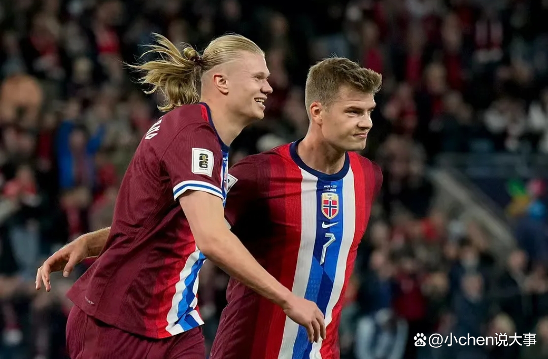 包含哈兰德请挪威全队吃汉堡庆祝即将晋级2026世界杯的词条