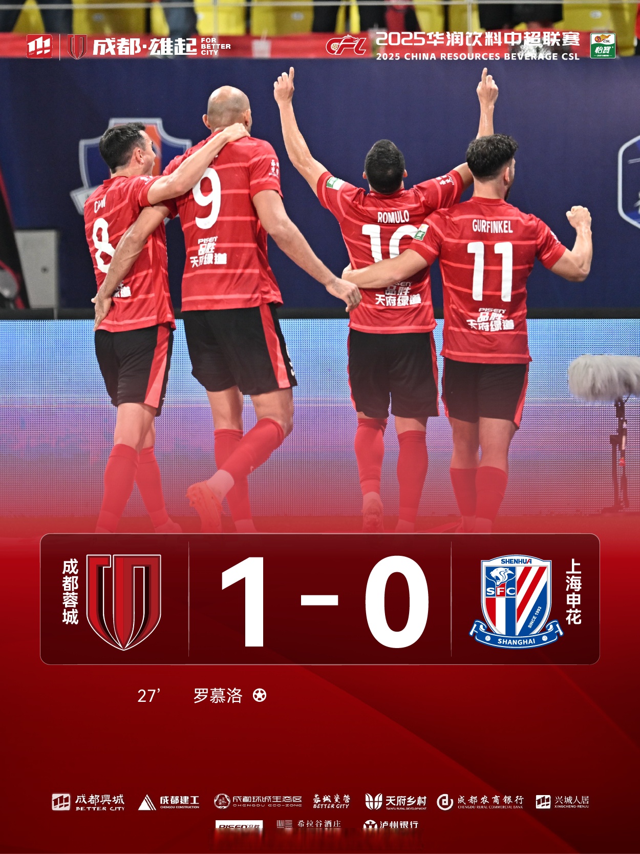 中超成都蓉城2-0北京国安德尔加多破门莱切特建功的简单介绍 第2张 中超成都蓉城2-0北京国安德尔加多破门莱切特建功的简单介绍 第2张