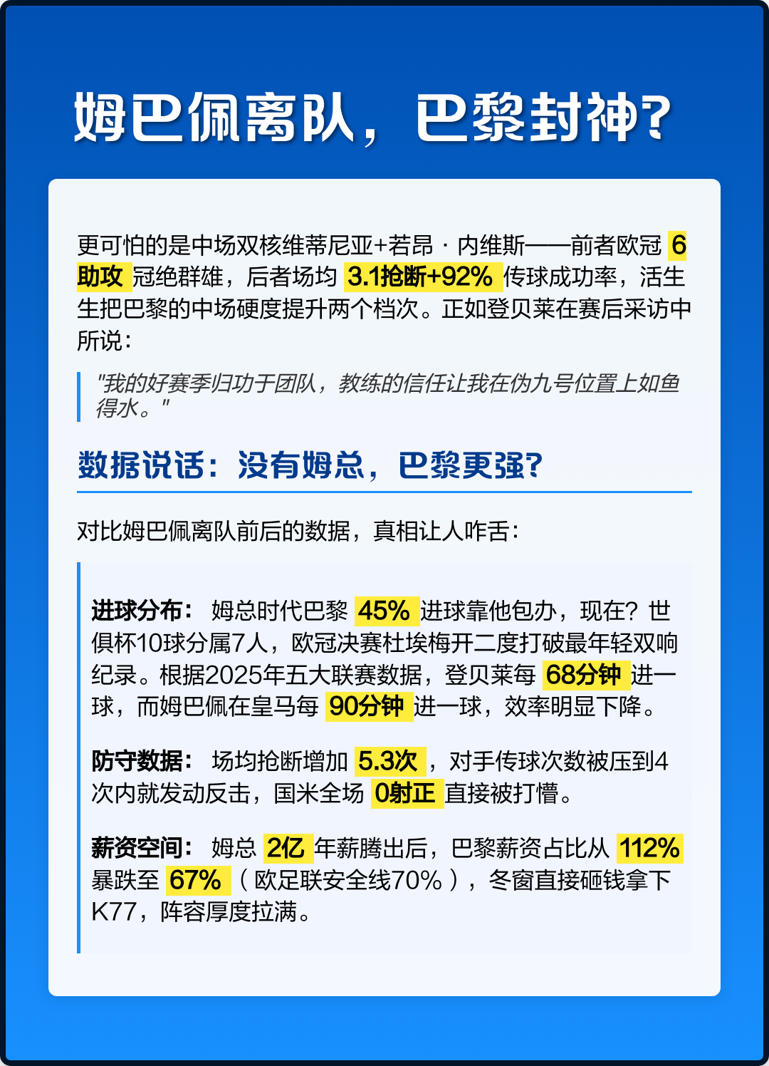 关于姆巴佩与巴黎薪资纠纷将开庭双方矛盾仍在持续的信息 第1张 关于姆巴佩与巴黎薪资纠纷将开庭双方矛盾仍在持续的信息 第1张